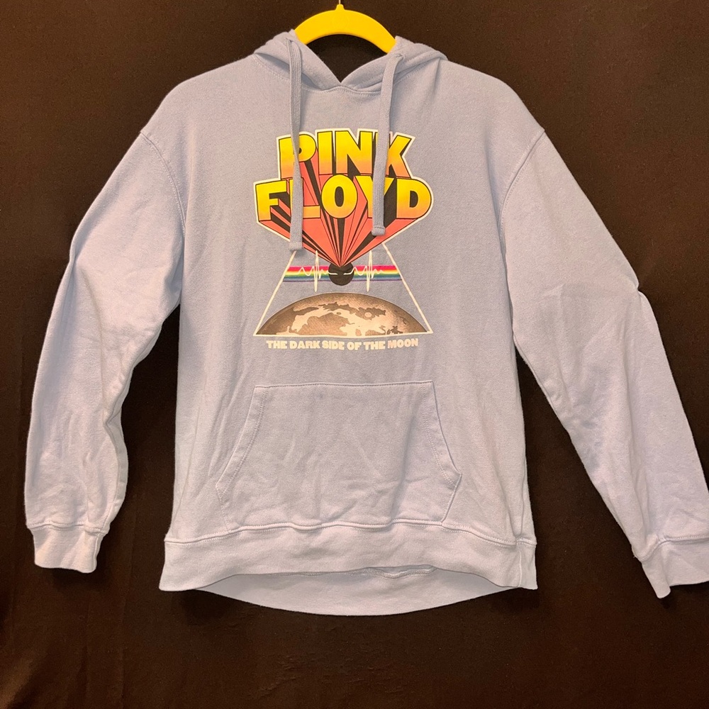Pink Floyd Pastel Blue Graphic Hoodie